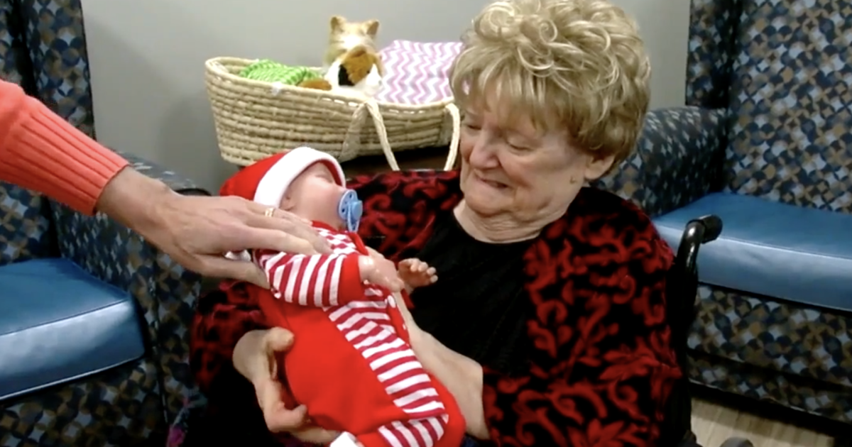 Doll therapy for dementia patients is growing